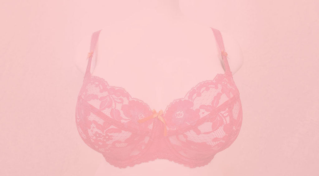 a beautiful bra in pink