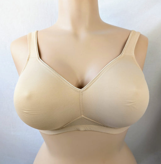 Anita Jana Skin Cotton Non-Wired Support Bra - 46B, Beige, Wire-Free Comfort Bra