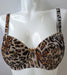 Lise Charmel Authentic, a hard to find full cup bra. Color Panther. Style FC3071. Front view.