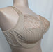 Chantelle Cachemire, a plus size full cup bra. Color Beige. Style 3371. Side view.