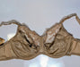 Chantelle Cachemire, a plus size full cup bra. Color Beige. Style 3371. Inside view.