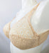 Chantelle Fete, a full cup bra on sale. Color Beige. Style 1960. Side view.