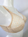 Chantelle Fete, a full cup bra on sale. Color Beige. Style 1960. Side view.