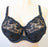 Chantelle Rivoli, a full cup bra that offers great comfort for a full bust. Color Black. Style 2611.