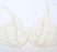Chantelle Roselia, a full cup bra with incredible comfort and great support for the full bust. Color Ivory. Style 2161.
