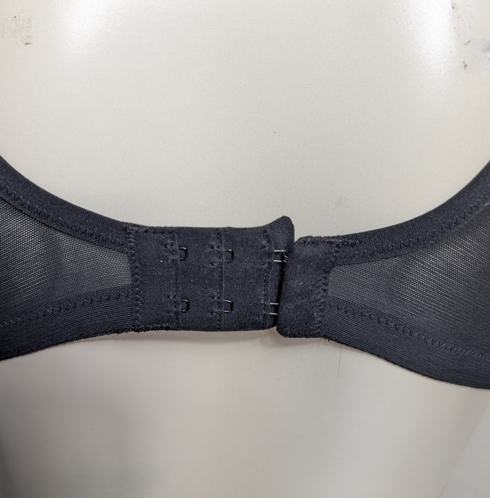 Elomi Charley, a plunge bra at a great price. Style EL4380. Color Black. Back view.