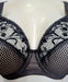 Elomi Charley, a plunge bra at a great price. Style EL4380. Color Black. Gore view.