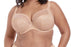 Elomi Kim, a superior plus size bra in a plunge style. Color Festival Caramel. Style EL4340.