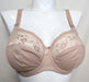 Elomi Morgan, a premium full cup bra for the full bust. Color Sahara. Style EL4111. Front view.