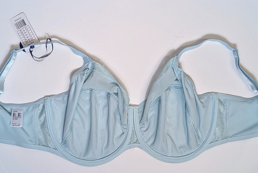 Fantasie Envisage, a side support full cup bra for all day dependability. Color Ice. Style EL6911. Inside view.