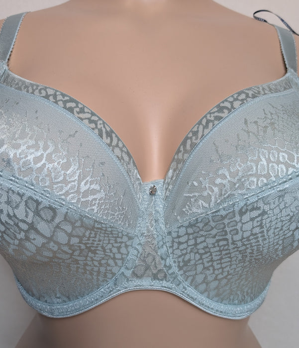 Fantasie Envisage, a side support full cup bra for all day dependability. Color Ice. Style EL6911. Gore view.