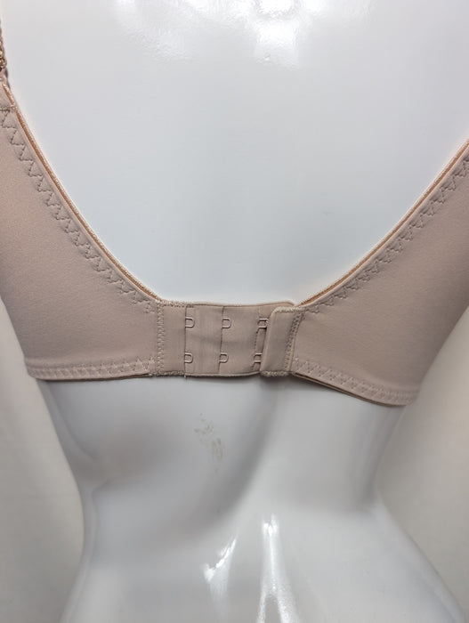 Fantasie Illusion side support bra in beige on a mannequin. Style FL2982. Back view.