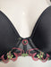 Freya Loveland bra in black, plunge bra on a mannequin. Style AA401031. Gore view.