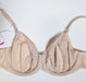 Beige Freya bra, Viva, on a mannequin against a white background. Style AA5641. Inside view.