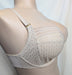 Beige Freya bra, Viva, on a mannequin against a white background. Style AA5641. Side view.