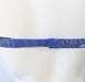 La Perla Picadilly, a beautiful bra on sale. Color Cobalt. Style 900145. Back view.