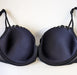 Marie Jo Leda, a padded balcony bra with lots of sophistication. Style 0102529. Color Midnight Blue.