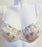 Marie Jo Nathy, a feminine fun balconette bra with demi cups. Color Pearled Ivory. Style 0102485.