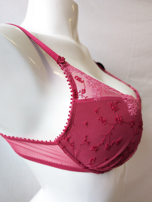Passionata White Nights, a great push up bra at a low price. Style 4069. Color Cosmo.