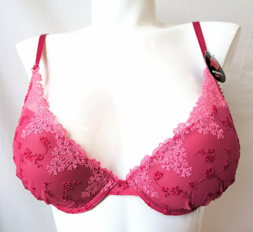 Passionata White Nights, a great push up bra at a low price. Style 4069. Color Cosmo.