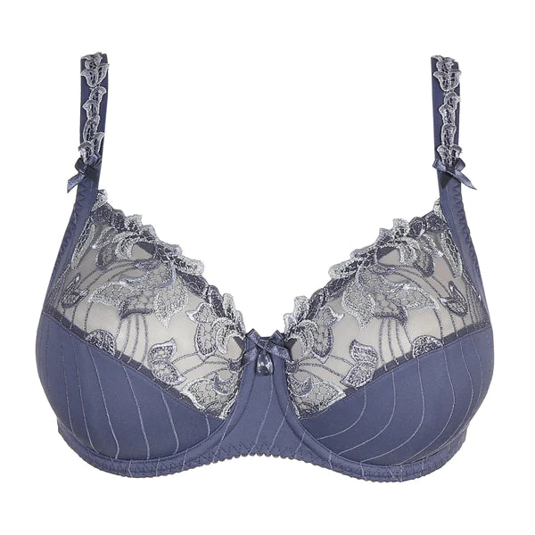 Prima Donna, a legendary full cup bra on sale. Color Nightshadow Blue. Style 0161810.
