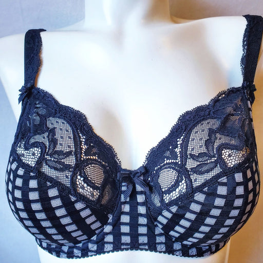 Prima Donna Madison, a full cup bra on sale. Color Crystal Black. Style 0162120.