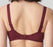 Prima Donna Orlando, a full cup bra that oozes comfort. Back view. Style 0163157. Color Deep Cherry.