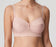 Prima Donna Twist East End, a wireless, full cup bra in a classic vintage style. Front view. Style 0141935. Color Powder Rose.