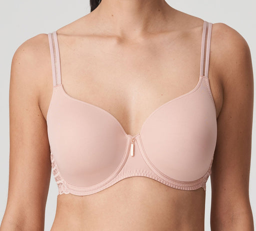Prima Donna Twist, East End, a great tshirt bra with wonderful shape. Style 0241930. Color Powder Rose.