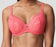 Twist by Prima Donna, Palermo. A padded heart shaped balcony bra. Ideal for full bust. Front view. Style 0242090. Color Tagada.