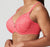 Twist by Prima Donna, Palermo. A padded heart shaped balcony bra. Ideal for full bust. Side view. Style 0242090. Color Tagada.