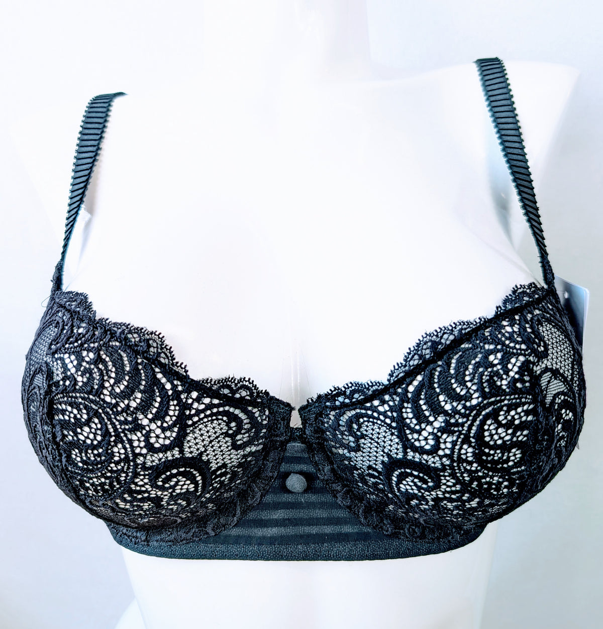 Serre-taille Dentelle Simone Pérèle Absolue Taille 1 - Noir, Neuf Avec étiquettes, Fabrication France