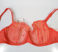 Simone Perele Delice, a fancy demi bra. Style 12X330. Color Mango. Inside view.