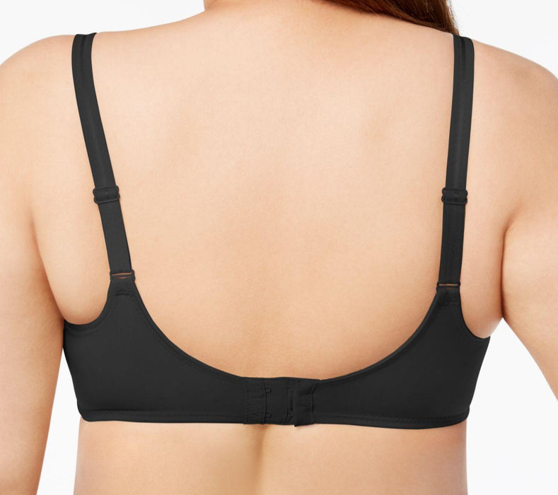 Wacoal Precise Finish, a great minimizer bra that reduces your bust by up to 1 cup. Color Black. Style 857269.