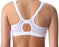 Shock Absorber High Impact wireless sports bra, a level 4, ideal for high impact activities. Color White. Style B4490.