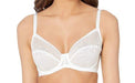 Wacoal Net Effect bra, a full coverage, classic bra in white. Style 851340.