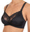 A wireless bra from Felina, Symphony, is a great staple bra. Supportive, soft, comfortable, made with molded cups. Color Black. Style 203216.