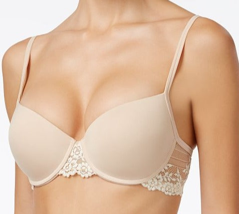 A great pushup bra, Wacoal Petite Embrace, ideal for the petite woman. Color Sand. Style 75891.