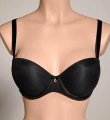 fit fully yours jacquard sweetheart molded plunge B4002 black