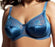 Elomi Caitlyn, a full cup, super supportive plus size bra at an affordable price. Color sapphire. Style EL8030.
