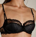 lise charmel nocturne plunge ACA3563 black