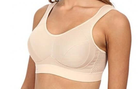 Anita Extreme Control, a wireless sports bra. Color Beige. Style 5527.