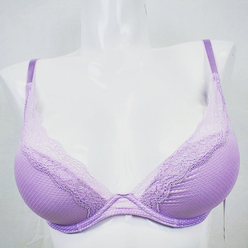 This Passionata bra from Chantelle, Brooklyn, is a great plunge bra with wonderful style. On sale. Color Lilac. Style 5701.