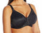 Elomi Smoothing, a wonderful plus size nursing bra. Style EL3912. Color Black.