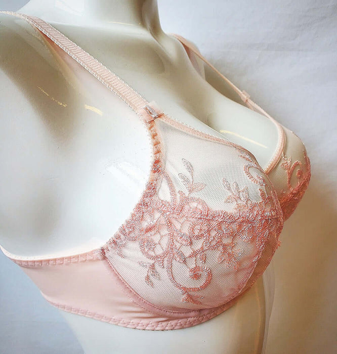 Empreinte Apolline, a full cup everyday bra. Color Rose Tendre. Style 07158.