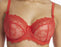 Empreinte Louise, a plus size full cup bra on sale. Color Rouge Intense. Style 07184.