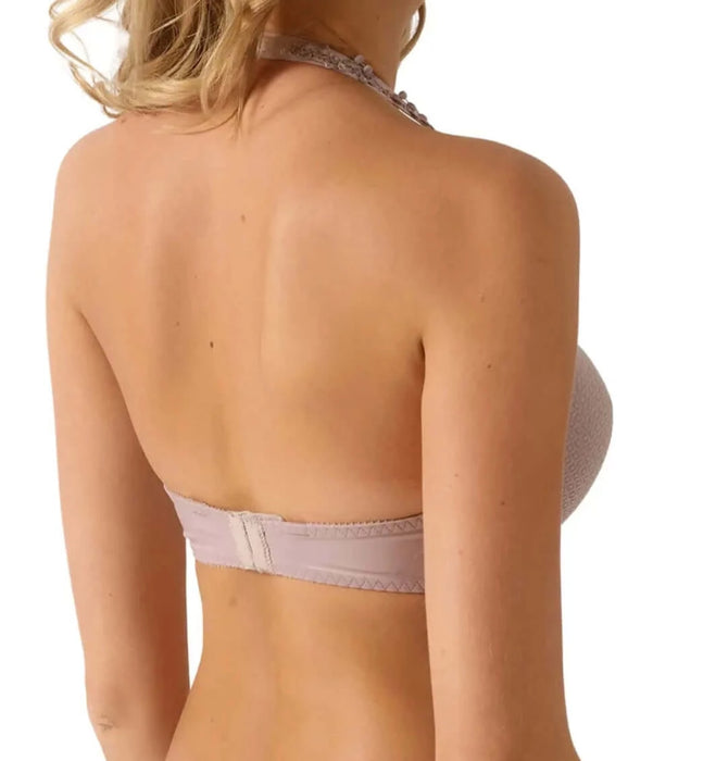 Empreinte Cassiopee, a plunge spacer bra. Color Rose Sauvage. Style 44151.
