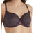 A beautiful full cup seamless Empreinte bra, Verity. A swirl pattern decorate this bra. On sale here. Color Ardoise. Style 08173.