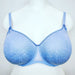 Empreinte Verity, a spacer bra made of a breathable fabric. Great shape and support. Color Bleu Ciel. Style 40173.