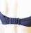 Ewa Michalak Cappuccino, a plunge bra with removable padding. Color Black. Style 316.